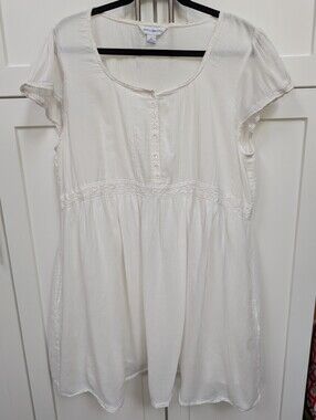 April Cornell Button Front Dress